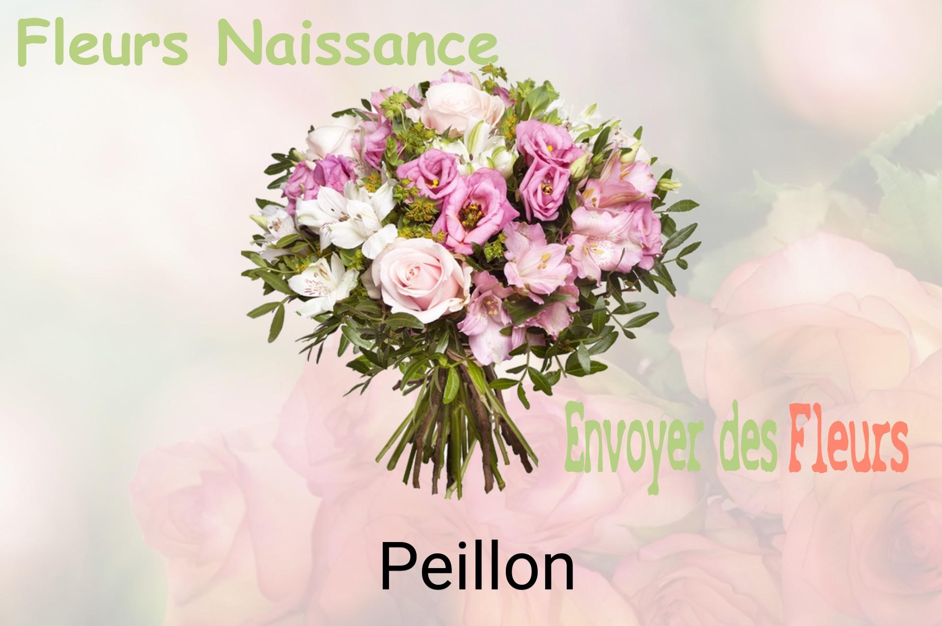Bouquet de fleurs de naissance livré à Peillon
