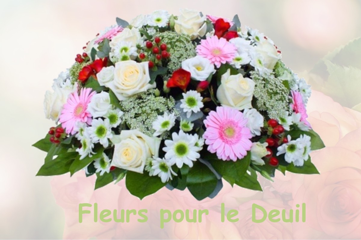 fleurs deuil PEILLON